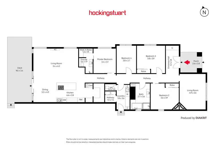 Floorplan of Homely house listing, 314 Ascot Street South, Ballarat Central VIC 3350