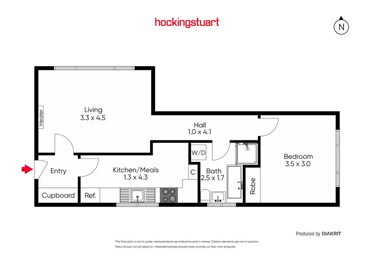 Floorplan of Homely apartment listing, 7/3 Wimbledon Avenue, Elwood VIC 3184