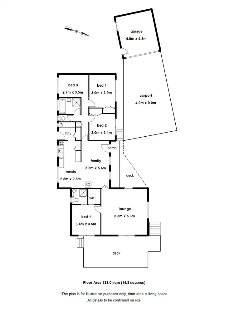 Floorplan of Homely house listing, 2 Symes Road, Woori Yallock VIC 3139