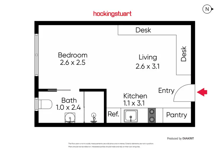 Floorplan of Homely apartment listing, 53/15 Hawthorn Road, Caulfield North VIC 3161