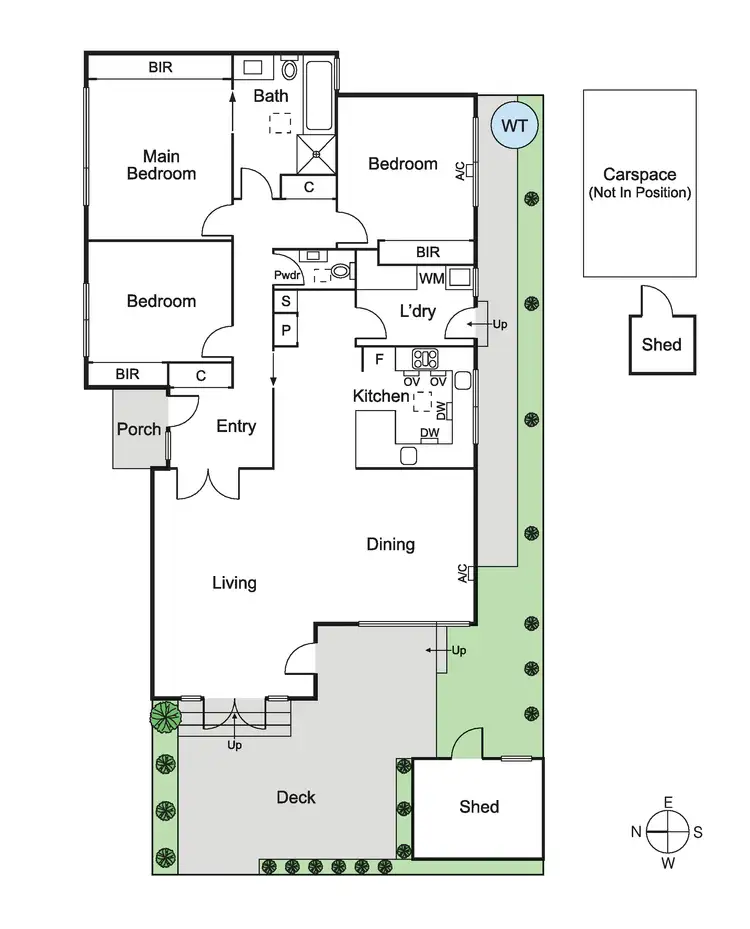 Floorplan of Homely unit listing, 5/107 Hotham Street, St Kilda East VIC 3183