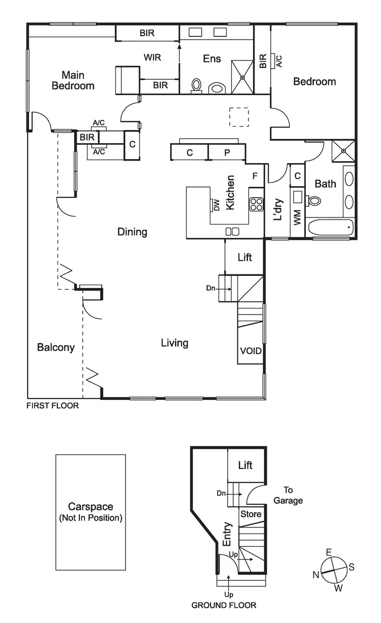 Floorplan of Homely apartment listing, 2/4 Marthas Lane, South Yarra VIC 3141