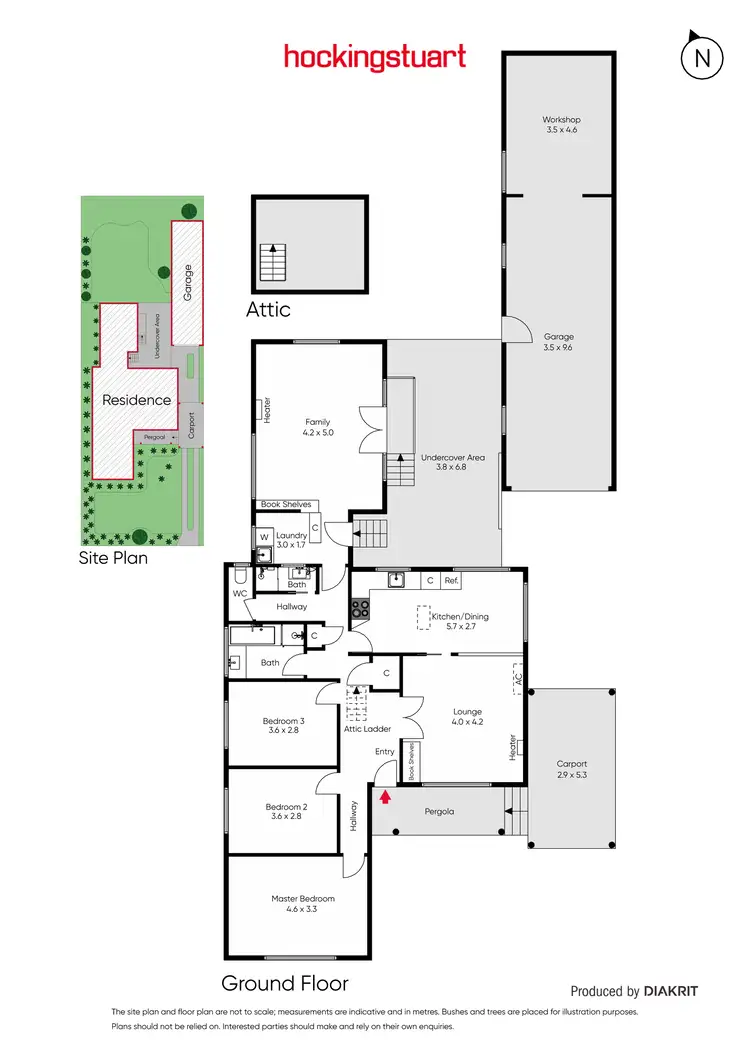 Floorplan of Homely house listing, 21 Kershaw Street, Parkdale VIC 3195