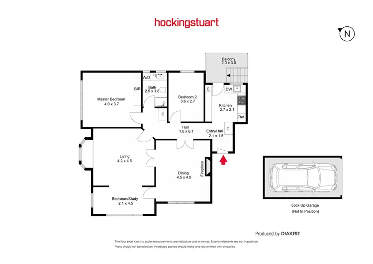 Floorplan of Homely apartment listing, 9/5 Robe Street, St Kilda VIC 3182