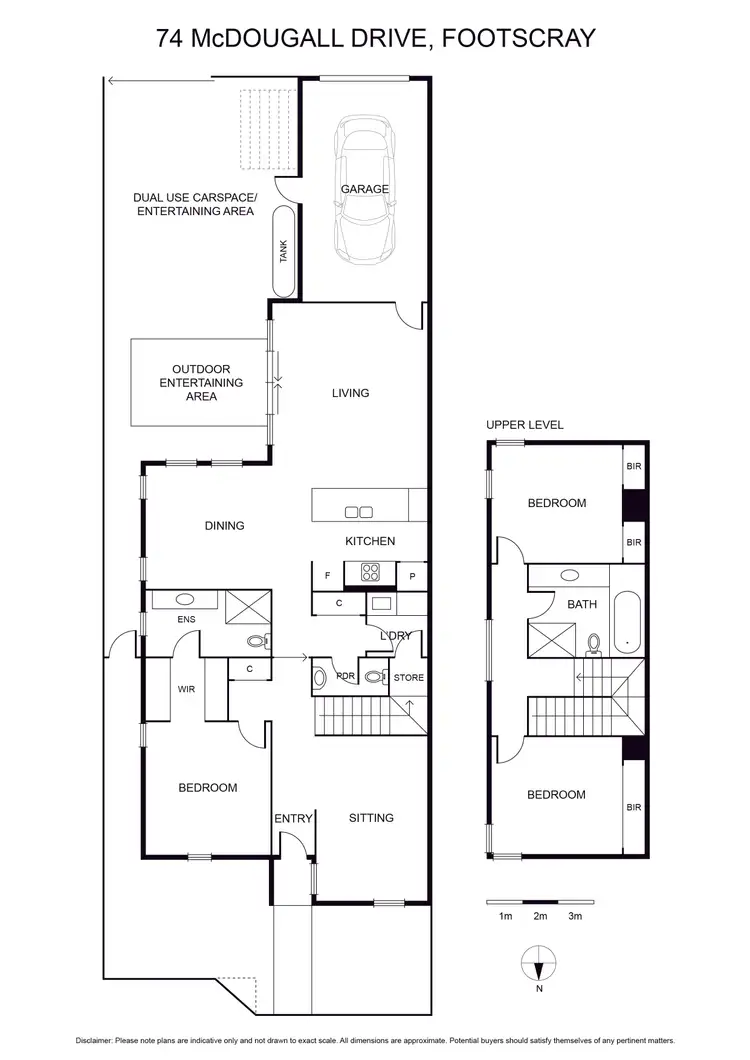 Floorplan of Homely house listing, 74 McDougall Drive, Footscray VIC 3011
