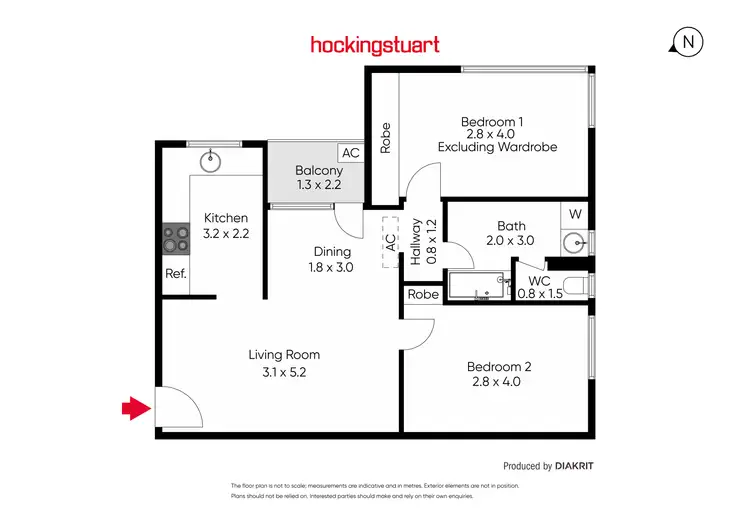 Floorplan of Homely apartment listing, 13/30 Mona Place, South Yarra VIC 3141
