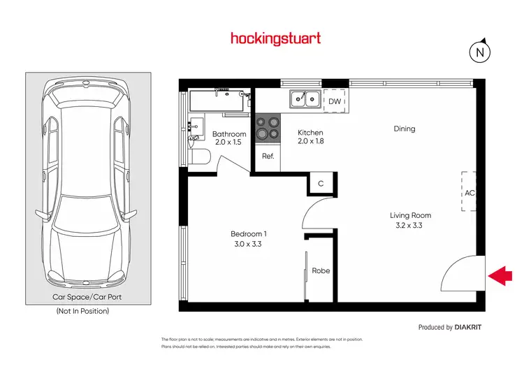 Floorplan of Homely apartment listing, 5/307 Moray Street, South Melbourne VIC 3205