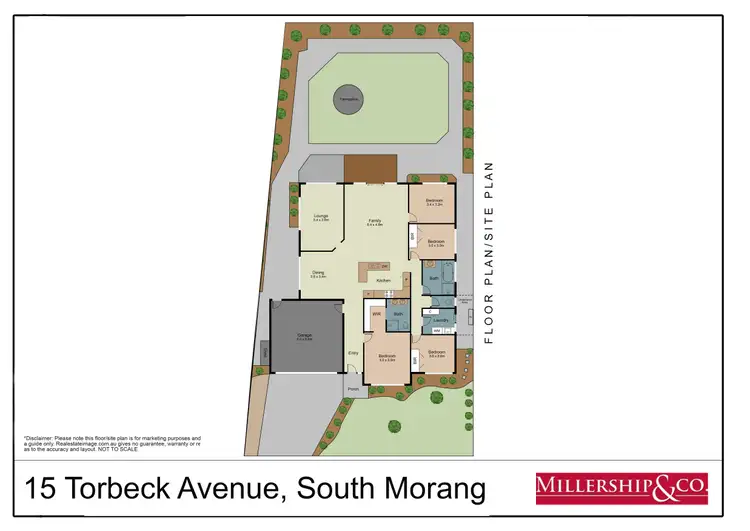 Floorplan of Homely house listing, 15 Torbreck Avenue, South Morang VIC 3752