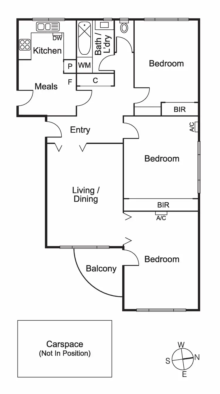 Floorplan of Homely unit listing, 11/55 Hotham Street, St Kilda East VIC 3183