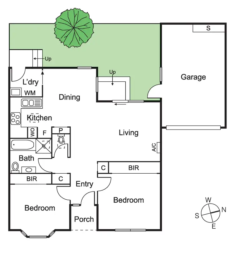 Floorplan of Homely unit listing, 4/78 Woornack Road, Carnegie VIC 3163