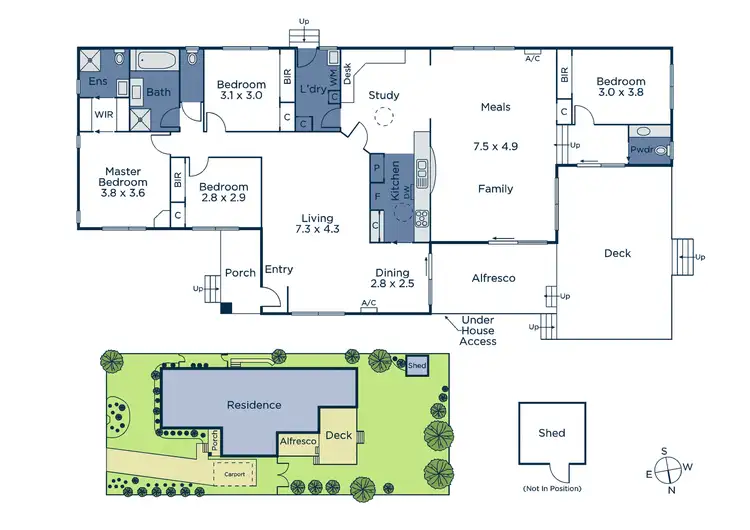 Floorplan of Homely house listing, 29 Day Crescent, Bayswater North VIC 3153