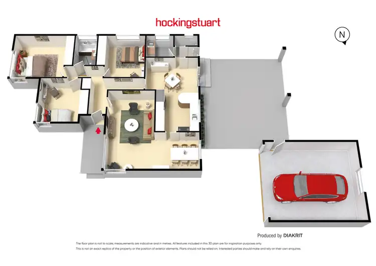 Floorplan of Homely house listing, 35 Watson Court, Melton VIC 3337