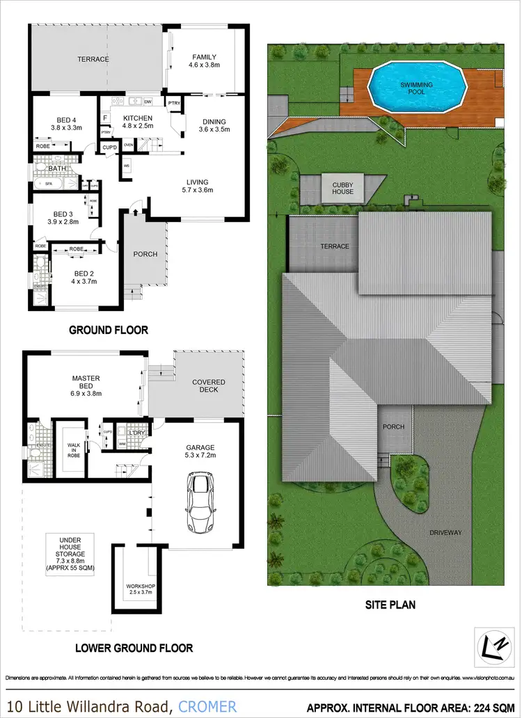 Floorplan of Homely house listing, 10 Little Willandra Road, Cromer NSW 2099