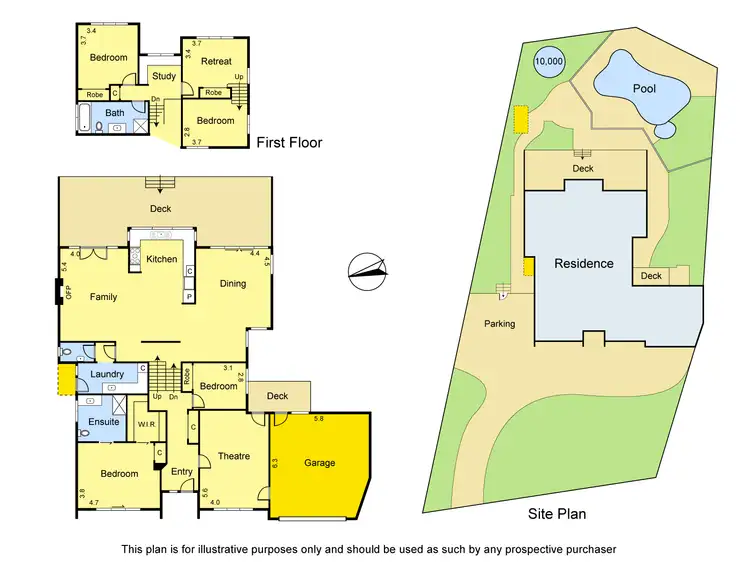 Floorplan of Homely house listing, 18 Forest Street, Greensborough VIC 3088
