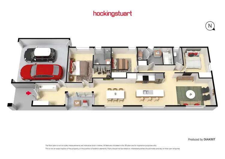 Floorplan of Homely house listing, 17 Red Fox Boulevard, Brookfield VIC 3338