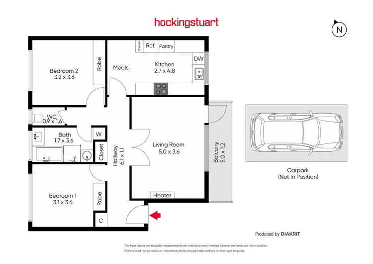 Floorplan of Homely apartment listing, 7/11 Herbert Street, St Kilda VIC 3182