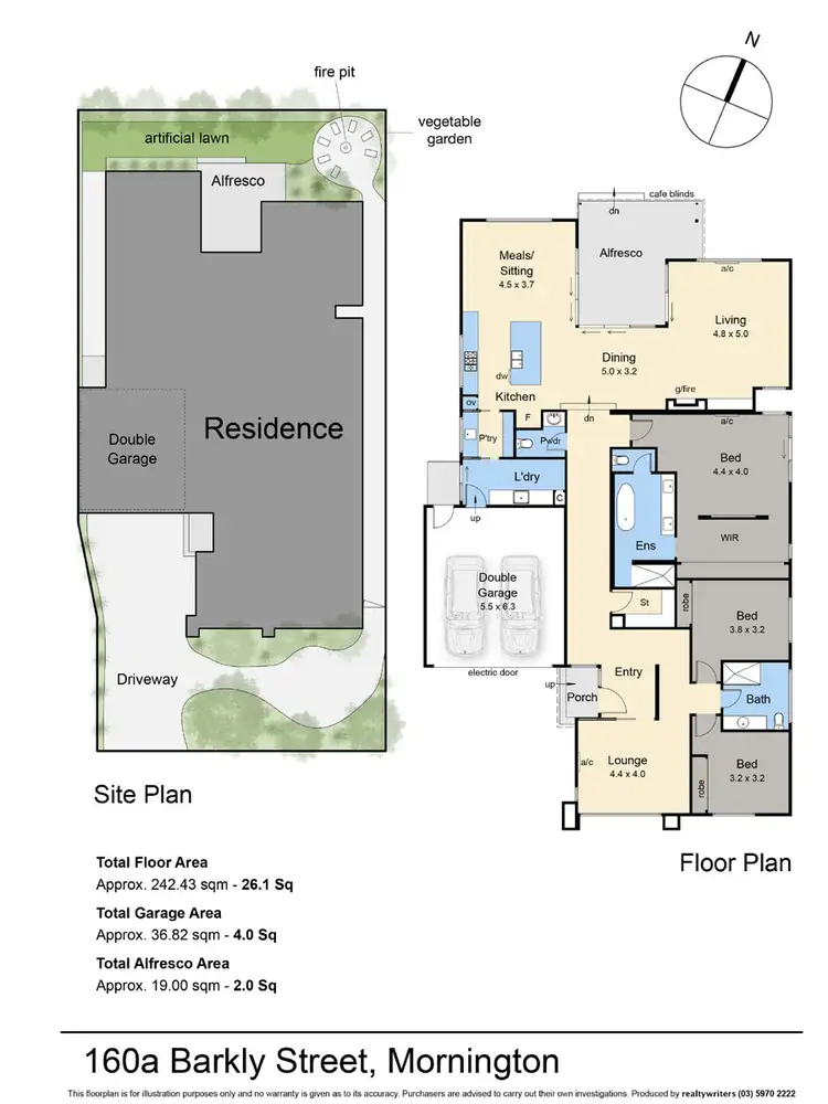 Floorplan of Homely house listing, 160A Barkly Street, Mornington VIC 3931