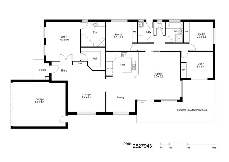 Floorplan of Homely house listing, Address available on request