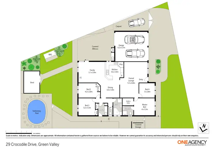 Floorplan of Homely house listing, 29 Crocodile Drive, Green Valley NSW 2168