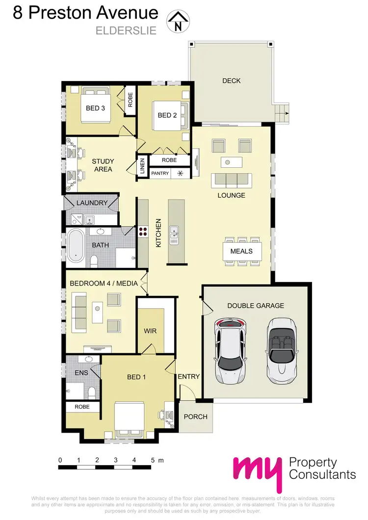 Floorplan of Homely house listing, 8 Preston Avenue, Elderslie NSW 2570