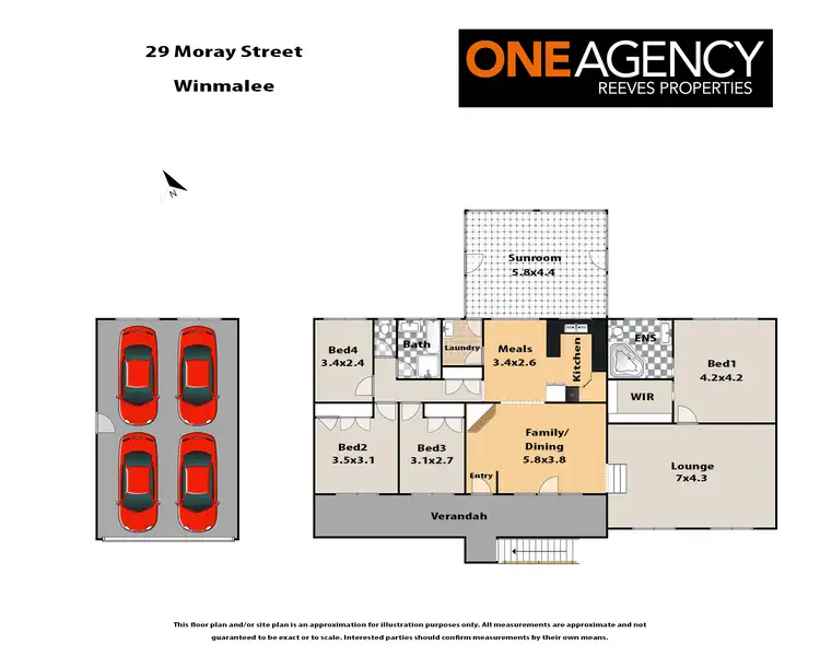 Floorplan of Homely house listing, 29 Moray Street, Winmalee NSW 2777