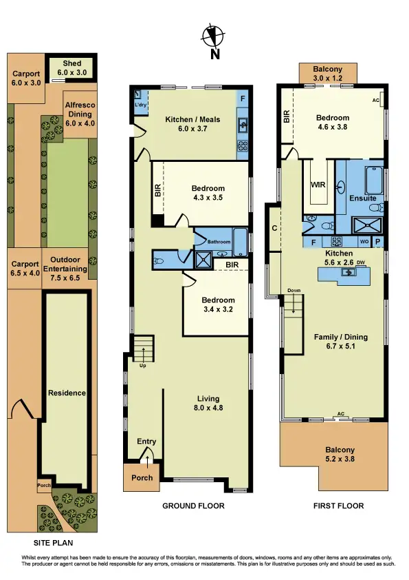Floorplan of Homely house listing, 11 North Road, Newport VIC 3015