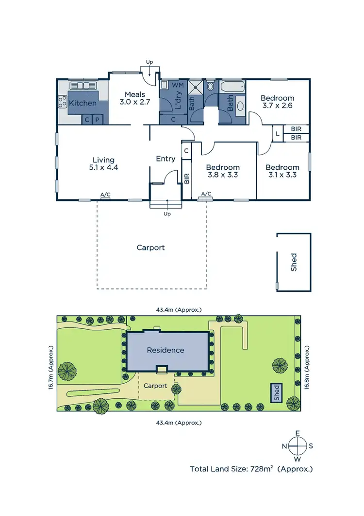 Floorplan of Homely house listing, 11 Pamela Court, Scoresby VIC 3179