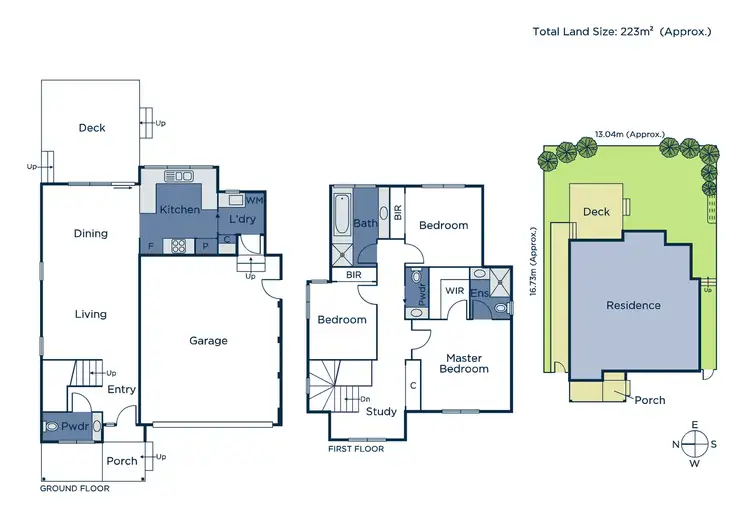Floorplan of Homely townhouse listing, 6/13-17 Moore Road, Vermont VIC 3133