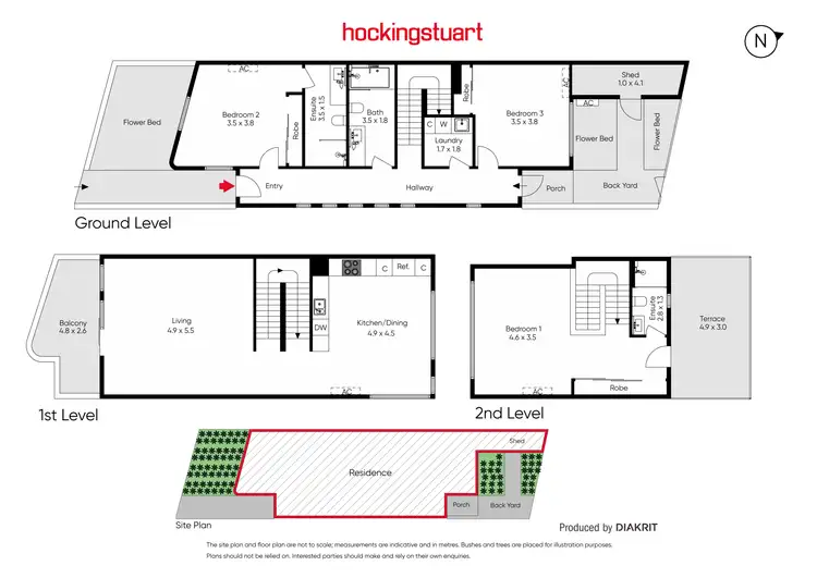 Floorplan of Homely townhouse listing, 7/87-93 Stevedore Street, Williamstown VIC 3016