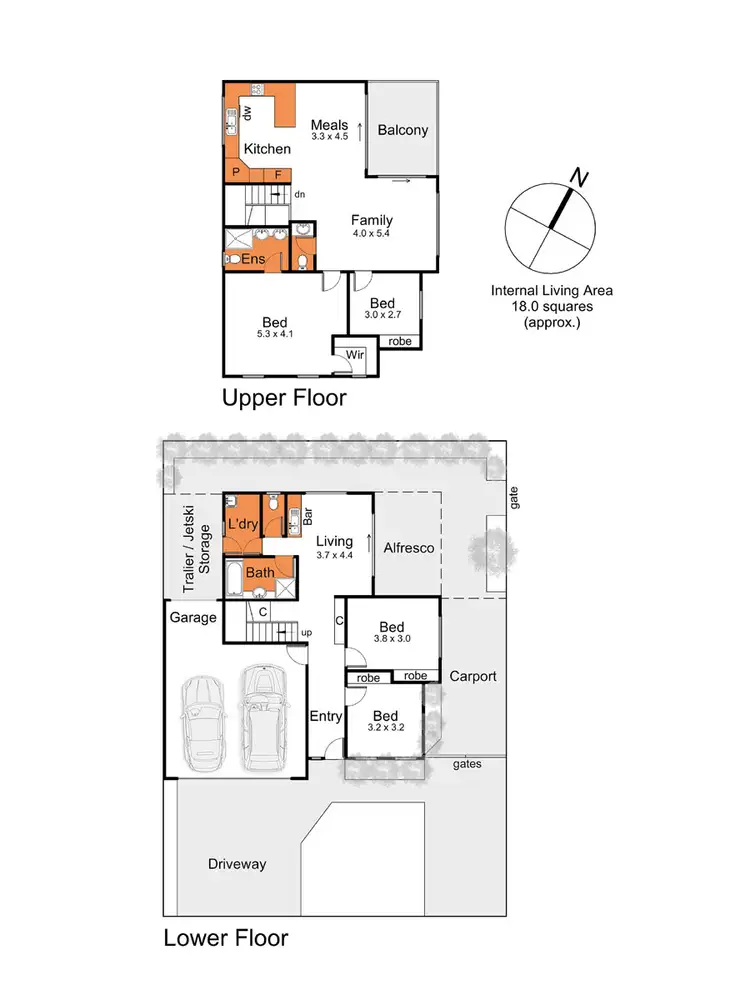 Floorplan of Homely house listing, 95 Dromana Parade, Safety Beach VIC 3936