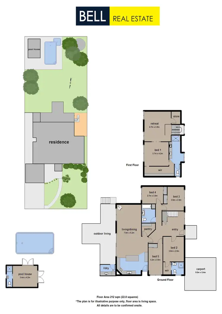 Floorplan of Homely house listing, 9 Foulds Court, Montrose VIC 3765