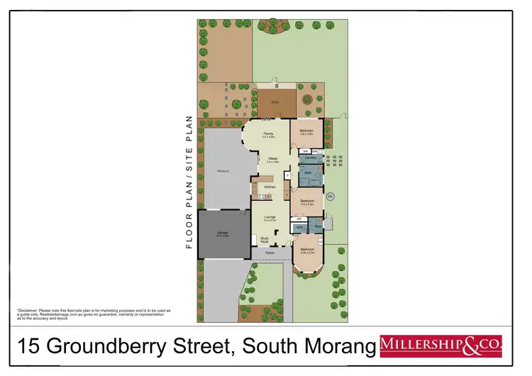 Floorplan of Homely house listing, 15 Groundberry Street, South Morang VIC 3752