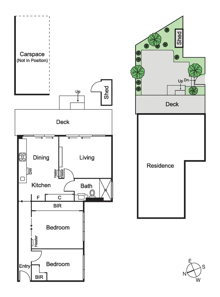 Floorplan of Homely apartment listing, 2/4A Wando Grove, St Kilda East VIC 3183