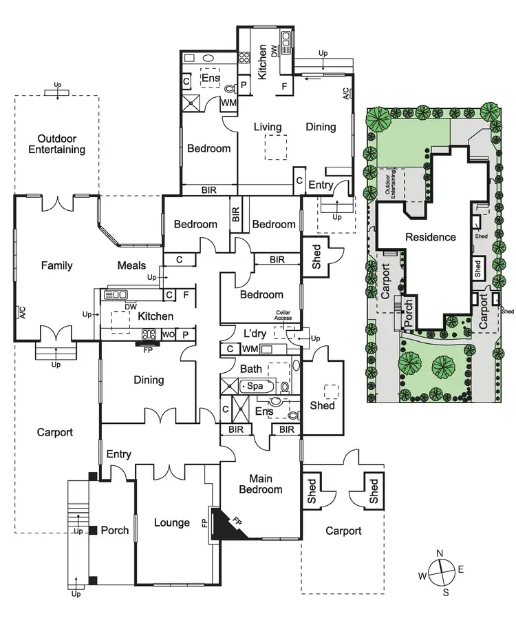Floorplan of Homely house listing, 348 Alma Road, Caulfield North VIC 3161