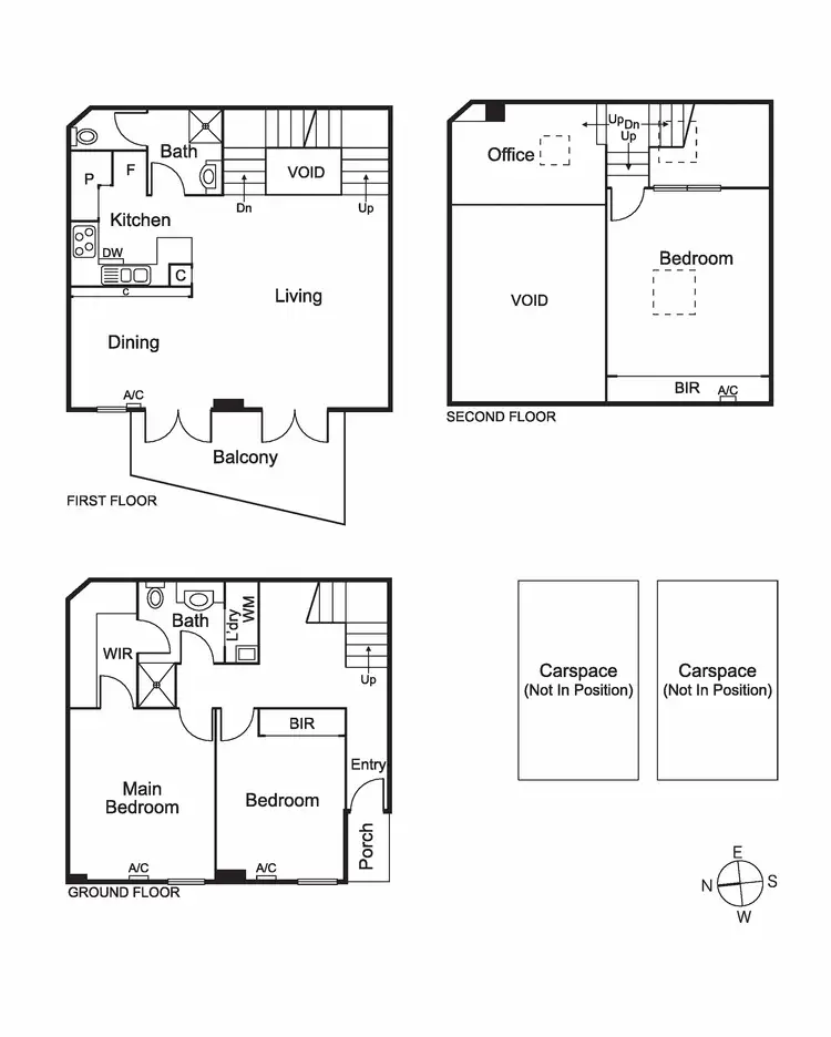 Floorplan of Homely townhouse listing, 8/848 Glen Huntly Road, Caulfield South VIC 3162