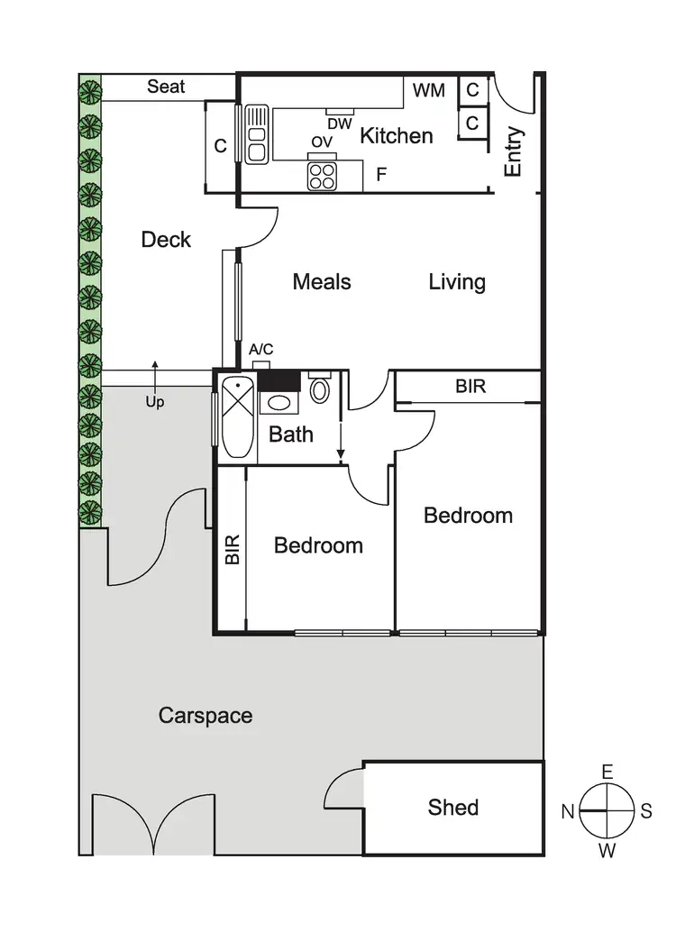 Floorplan of Homely apartment listing, 2/6 Williams Road, Prahran VIC 3181