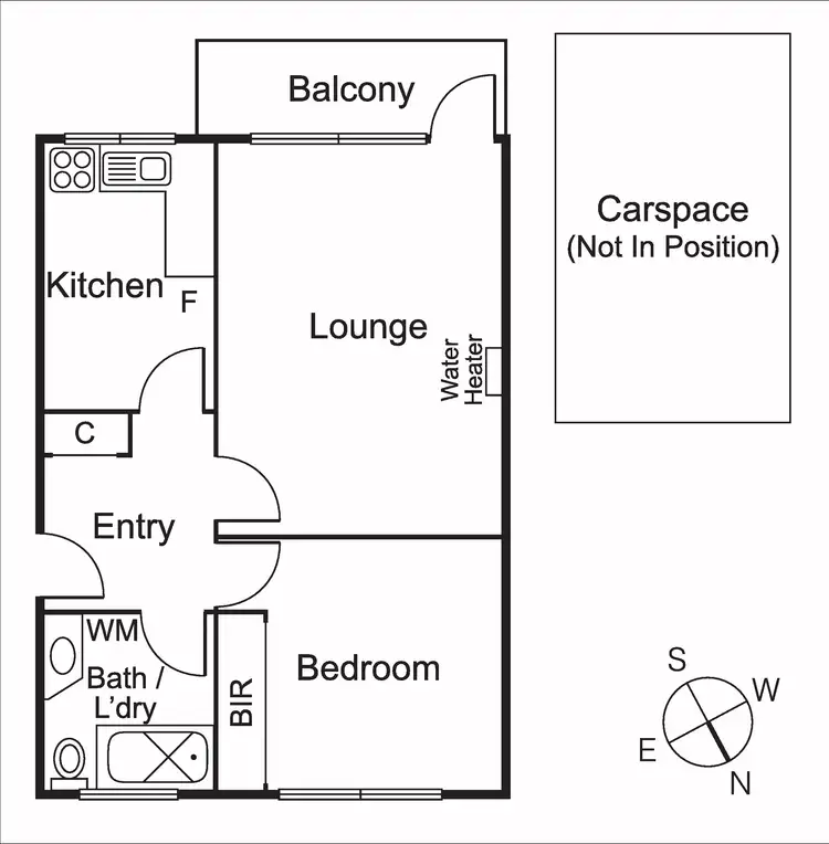 Floorplan of Homely apartment listing, 9/51 Kooyong Road, Armadale VIC 3143