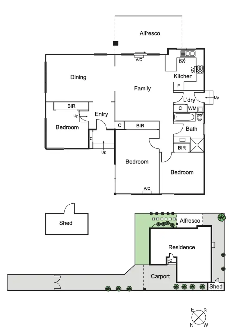 Floorplan of Homely unit listing, 2/36 Briggs Street, Caulfield VIC 3162