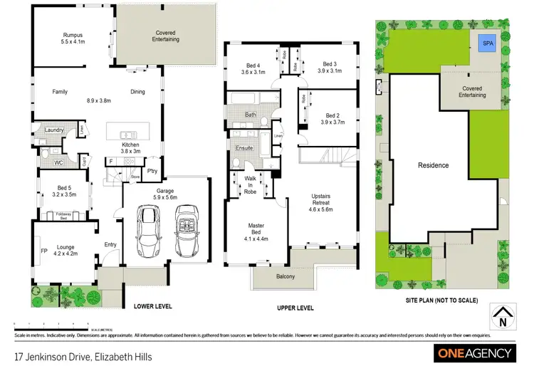 Floorplan of Homely house listing, 17 Jenkinson Drive, Elizabeth Hills NSW 2171