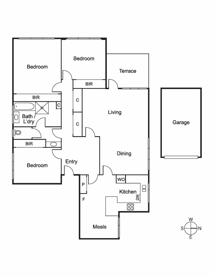 Floorplan of Homely apartment listing, 3/25 Lansdowne Road, St Kilda East VIC 3183