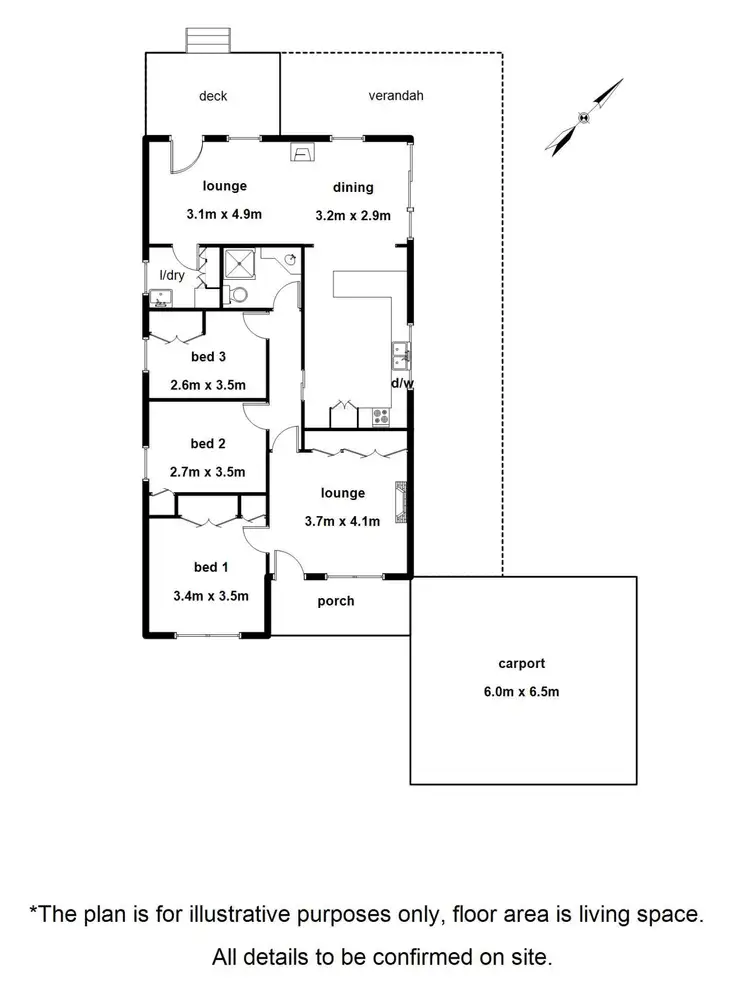 Floorplan of Homely house listing, 2807 Warburton Highway, Wesburn VIC 3799