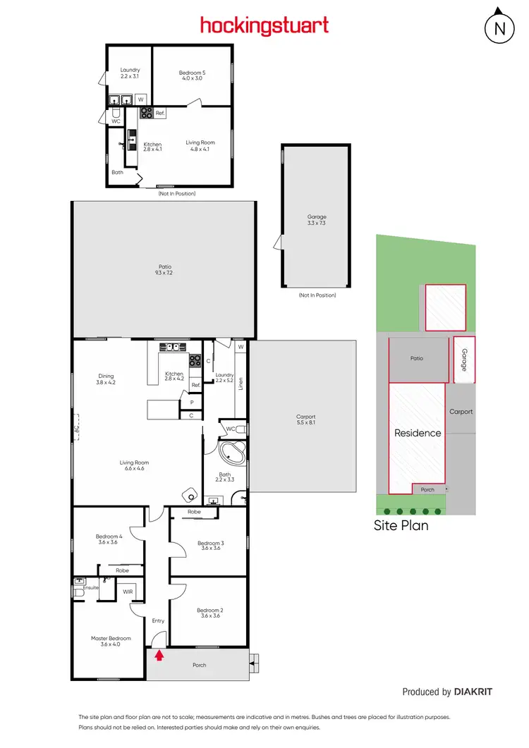 Floorplan of Homely house listing, 8 Primula Avenue, Brooklyn VIC 3012