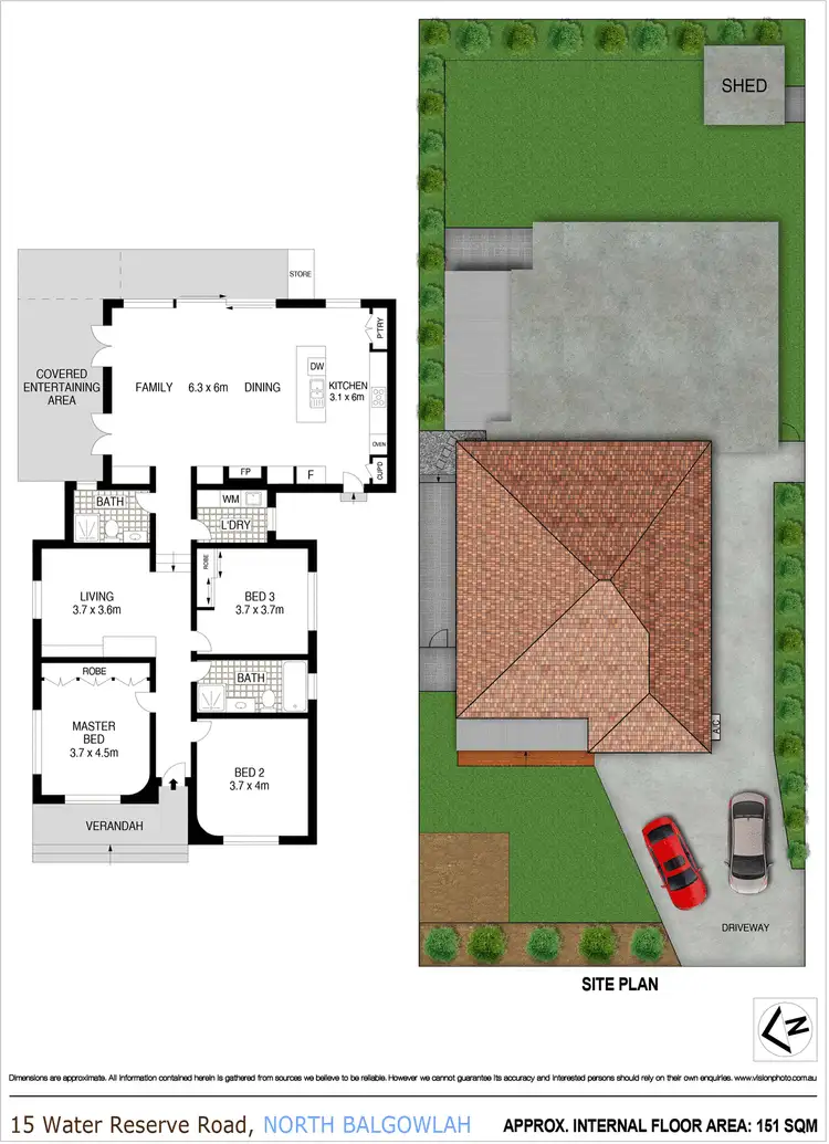 Floorplan of Homely house listing, 15 Water Reserve Road, North Balgowlah NSW 2093