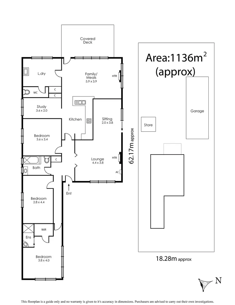 Floorplan of Homely house listing, 3 Olive Grove, Mentone VIC 3194