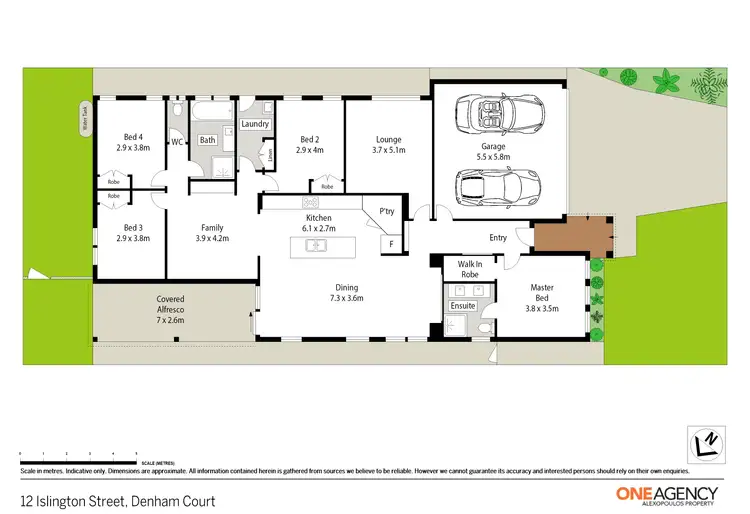 Floorplan of Homely house listing, 12 Islington Street, Denham Court NSW 2565