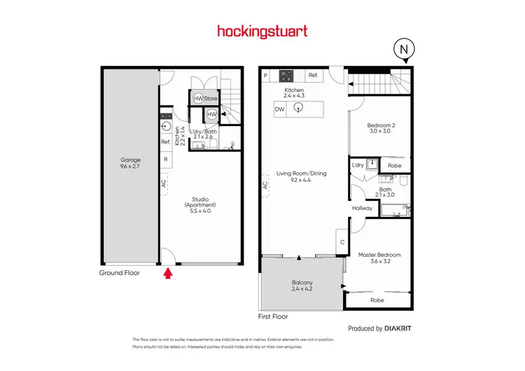 Floorplan of Homely house listing, 9 Magenta Place, Carlton VIC 3053