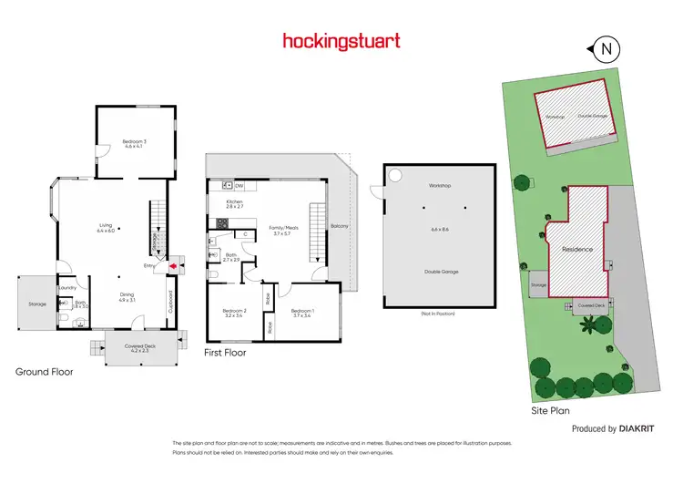 Floorplan of Homely house listing, 60 Rainier Avenue, Dromana VIC 3936