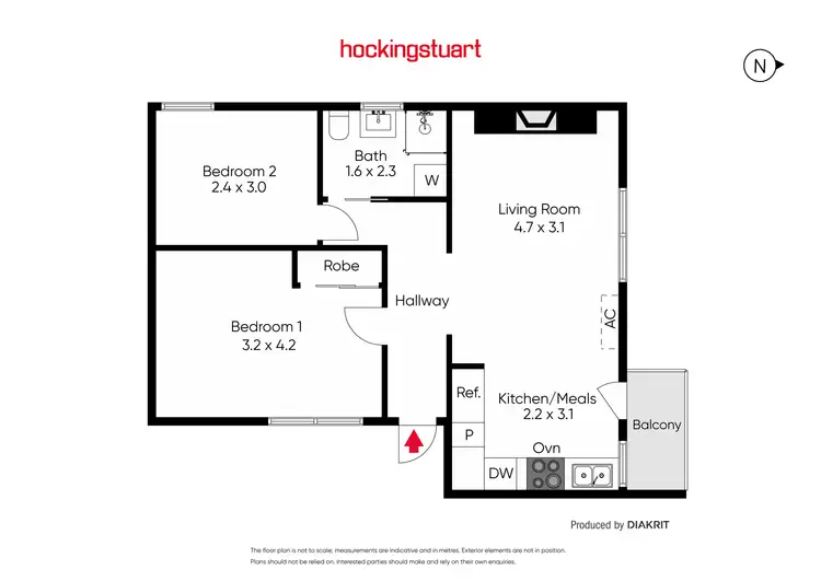 Floorplan of Homely apartment listing, 9/18-20 Charnwood Road, St Kilda VIC 3182