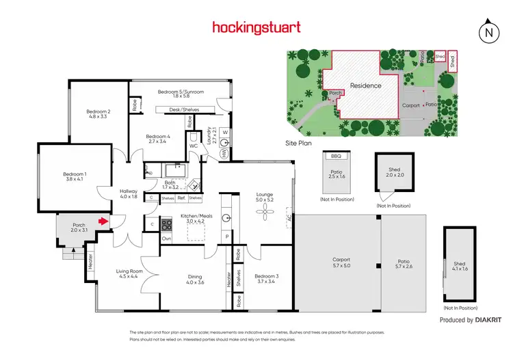 Floorplan of Homely house listing, 132 Thomas Street, Brighton East VIC 3187