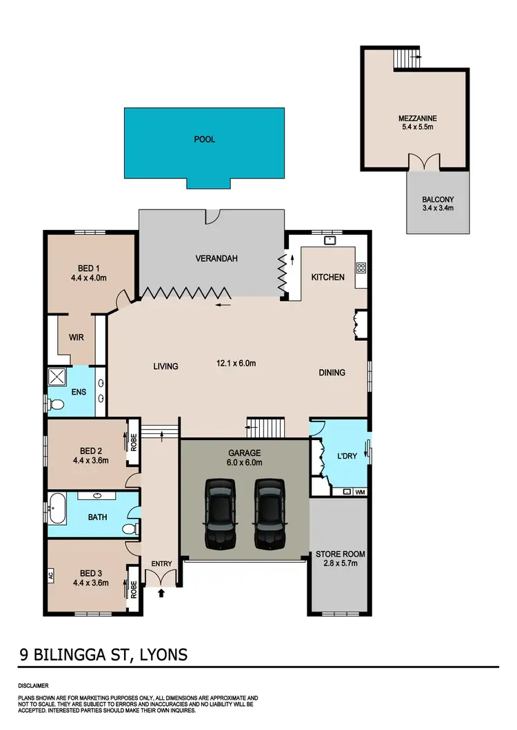Floorplan of Homely house listing, 9 Bilingga Street, Lyons NT 810